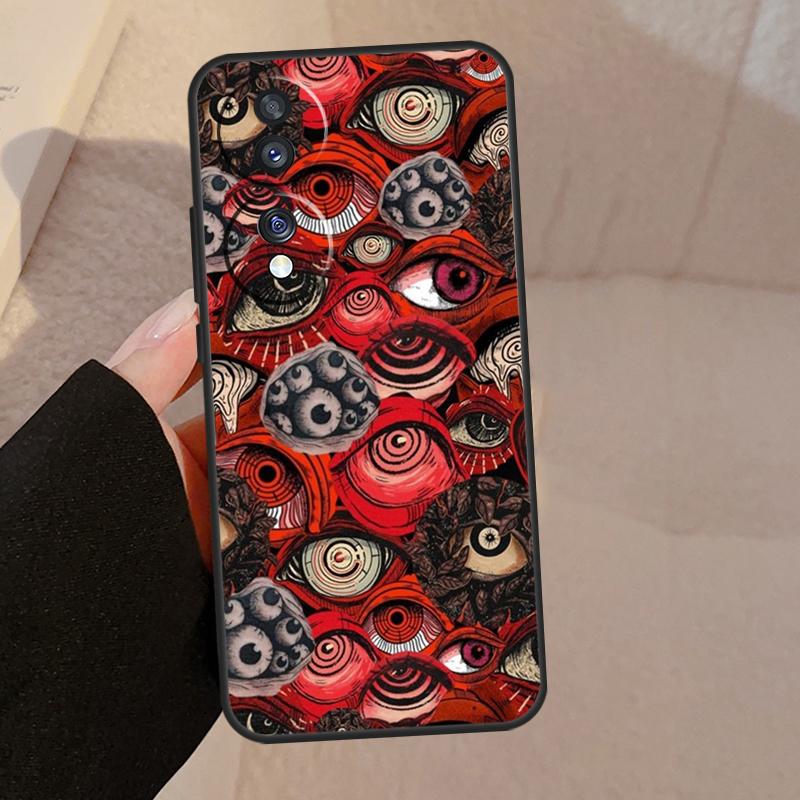 

Страшные Глаза Лица Для Honor 90 70 50 Lite Magic 5 Pro 8X 9X Чехол Для Телефона Для Honor X8a X9a X7a X6a X9 X7 X8 X9b Honor Magic5 Lite