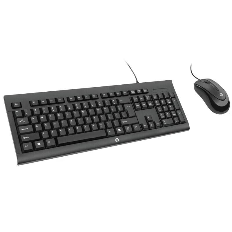 HP Wired Desktop Keyboard and Mouse Combo