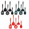 5-Piece High Temp Silicone Spatula & Ladle Set for Non-stick Cookware