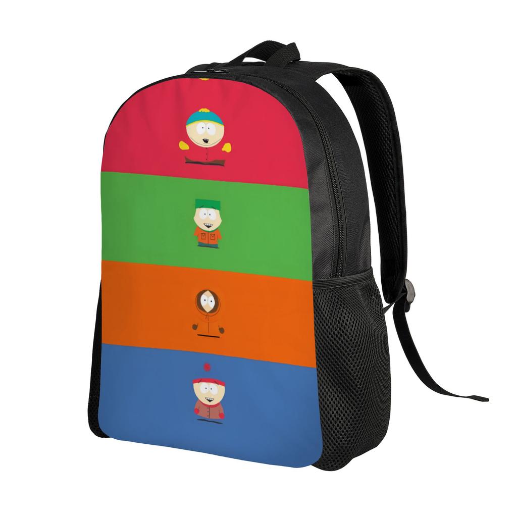Southes Anime Erics Travel Backpack Men Women School Computer Bookbag Cartoon College Student Daypack Bags