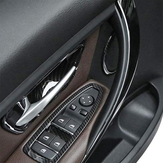 1Pair Inner Door Handle Cover Fits BMW F30 F35 328i 328Li 335i 335Li 2012-2018