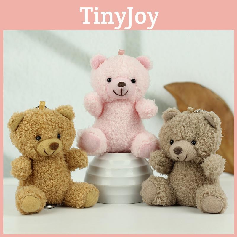 Bear Teddy Delightful Plush Toy Keychain Soft Bear Pendant For Kids Backpack Decoration