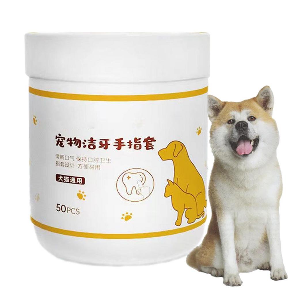 Pet Finger Wipes Eyes Ears Cleaning Paper For Cats And Dogs Tear Stain Remover For Cats Puppy Grooming Deodorant Pets Supplies