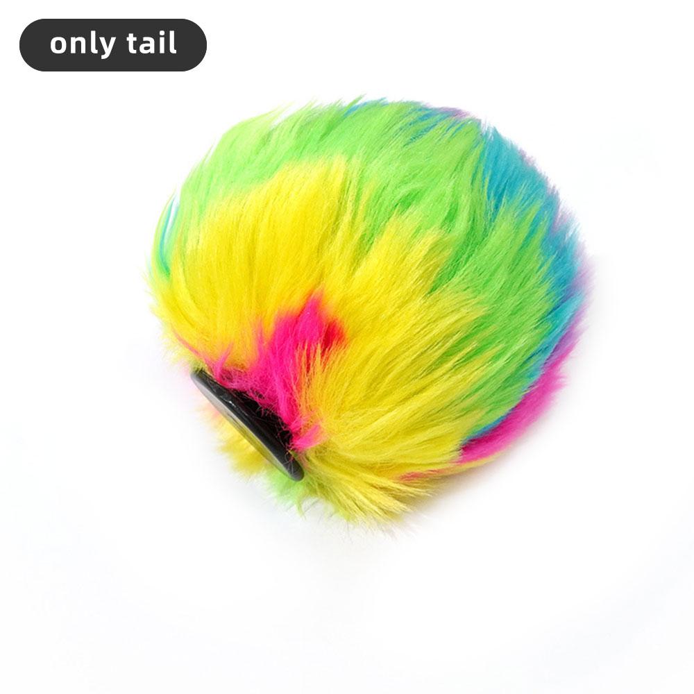 Rabbit Tail Anal Vibrator Remote Control Butt Plug Female Masturbator Adult Product Prostate Massager Erotic Sex Toys For Couple