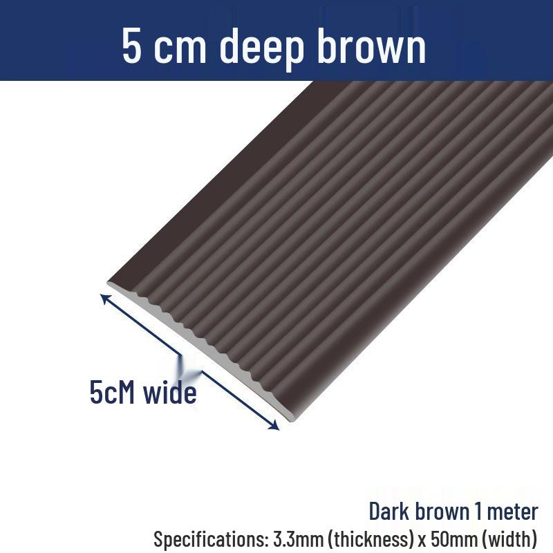 Samoprzylepna listwa krawędziowa ze antypoślizgowego PVC na stopnie schodów dla przedszkoli