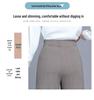 2025 Damen High Waist Wide Leg Hose - Modisch Figurformend für Frühling und Herbst, Perfekt für Freizeitkleidung für Mittelalte und Ältere.
