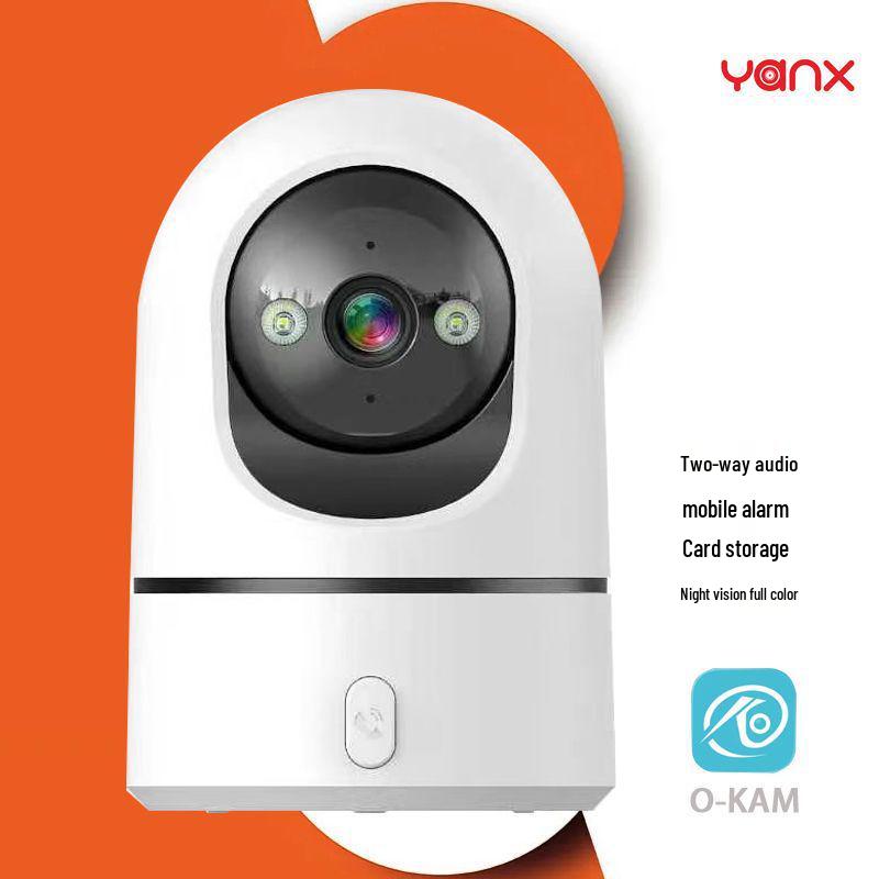 

360° HD Smart Wireless Camera with One-Key Call & Remote Mobile Viewing Without Memory Card