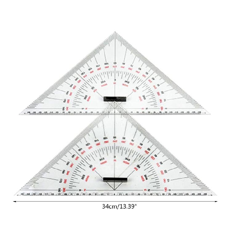 Chart Drawing Ship Drawing Ruler for Distance Measurement Teaching Engineering