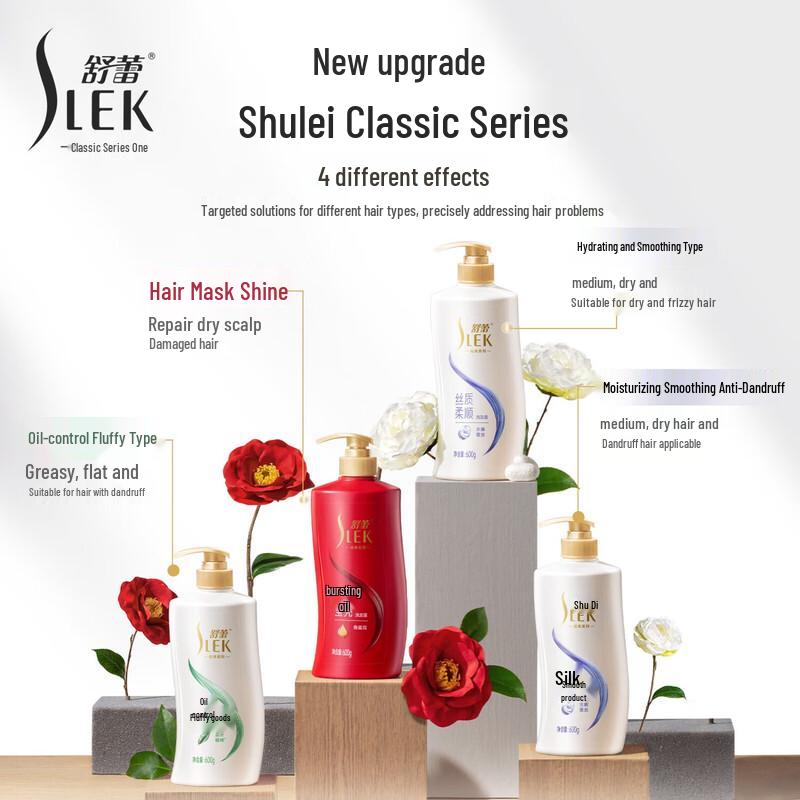 SLEK Green Tea Seed Oil Control Shampoo