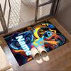 Custom Name Personalized Huggy Wuggy Print Carpet, Versatile Home Decor Rug, for Playroom, Apartment, Balcony, Entryway, Hallway Gift