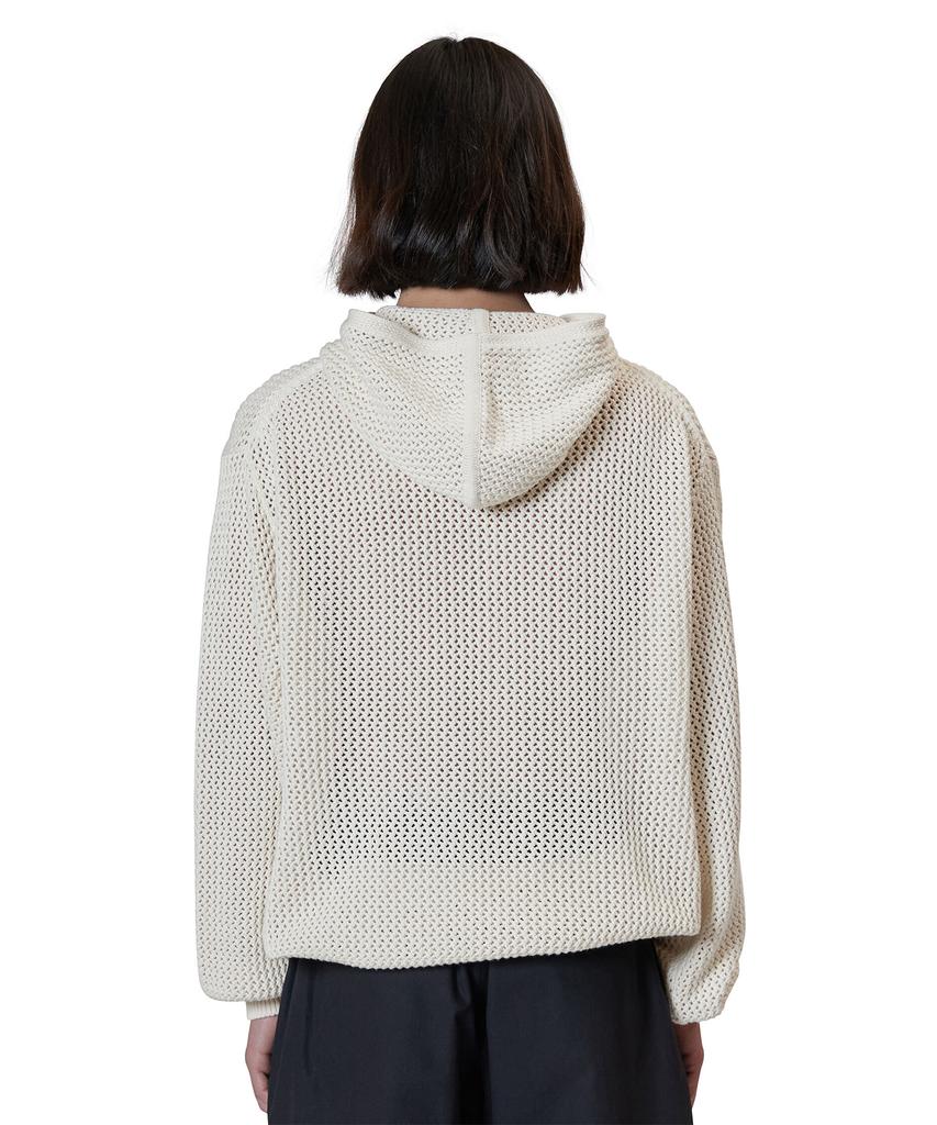 Brownyard Resort Zip-Up Hoodie, Ivory