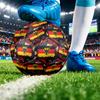 Belgien Fußball Aufdruck Größe 5 Fußball Ball Verschleißfest Standard Erwachsenen Trainingsfußball Fan Geschenk für Indoor Outdoor Spiel Sport