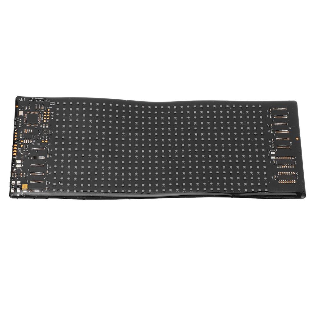 Flexible LED Panel USB 5V 16x32 Programmable Sign IP65 Water Proof 6.8x2.8 Inch Scrolling Display