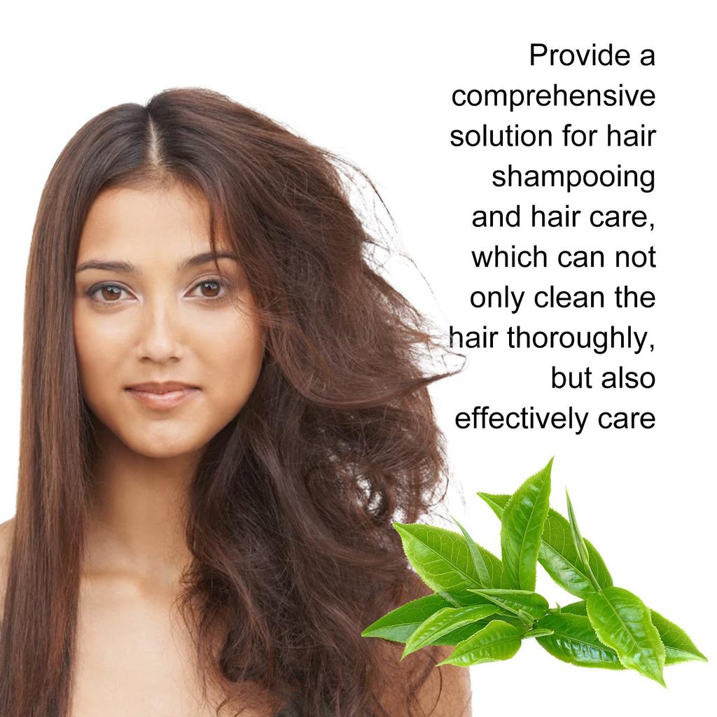 Shampoo Hair Care Set Deeply Moisturizing, Smooth, Shiny, Refreshing, Dandruff And Itching,100ML/3.38FL.OZ*2