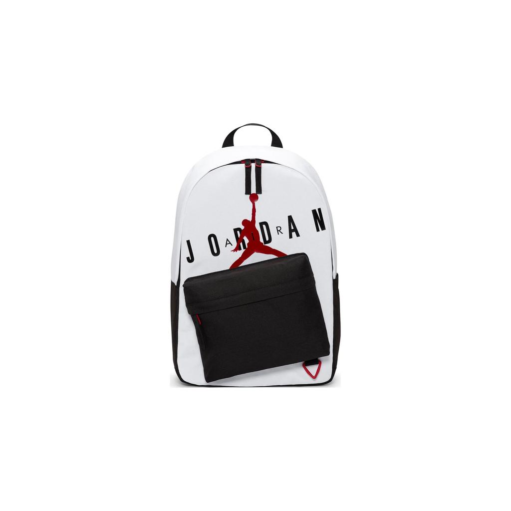New Jordan Polyester Backpack Regular Unisex Black White JD2223011GS-002