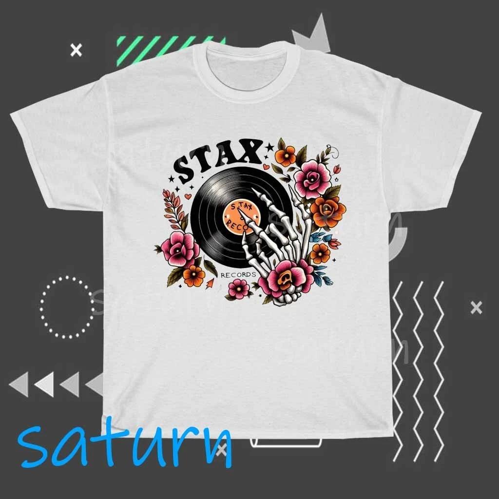 Stax Records Logo T-Shirt Funny Size S to 5XL XL