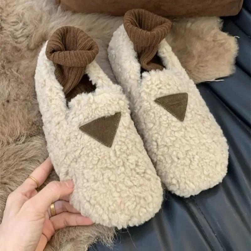 Módní Sametové Tenisky Dámské Bavlněné Boty Zimní Nové Měkká Podrážka Bílé Boty Mary Jane Ležérní Ploché Boty Luxusní Designérské Boty Dámské Boty