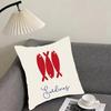 Cute Coastal Charm SardineS INS Cushion Cover Pillowcase Ultra Soft Skin Friendly Fabric Cloud Like Comfort Concealed Zipper