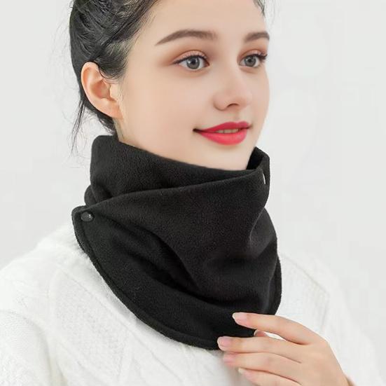 Winter Neck Warmer Windproof Fleece Neck Gaiter for Men Women Soft Warm Balaclava Face Cushion for Cold Weather