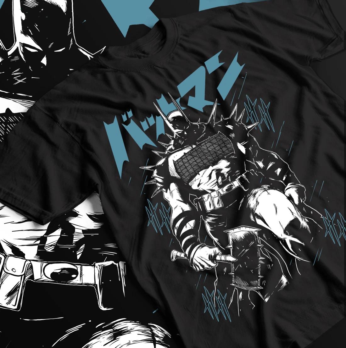 The Batman might, Superhero Tee Shirt, Comic Book Gift, DC Comics Shirt, Batman. XL