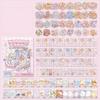Immersive Mini Landscape Stickers Miniature Scene DIY Sticker Book Cartoon Stickers  Festival Gift