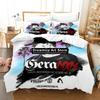 3D Printed Gera MX Singer Bedding Set for Boys Girls Duvet Cover Pillowcase Twin Queen King Full Single Double Sizes