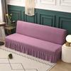 Copri Futon Elasticizzato Senza Maniche Con Gonna Jacquard Copri Divano Letto Futon Copridivano Copridivano Per Mobili Soggiorno Protettore