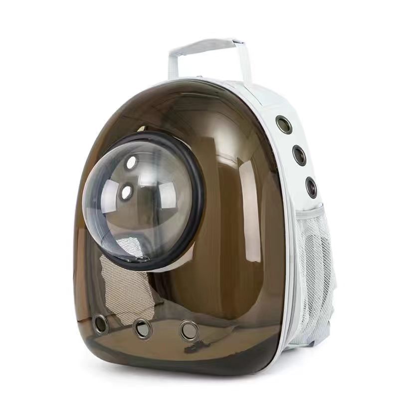 Cat Bag Out Portable Bag Space Capsule Pet Backpack Cat Cage Double Shoulder Transparent Cat Schoolbag Dog Cat Supplies