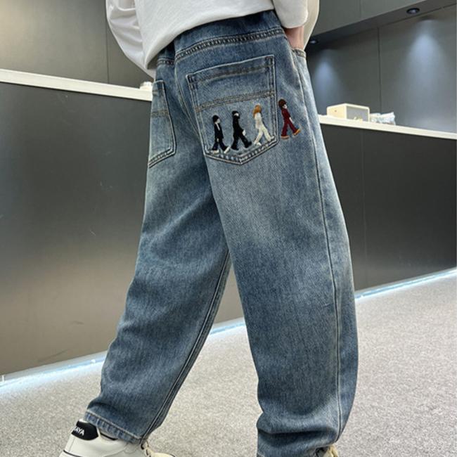 Kinderkleding Jongenskleding Lente Kleding Broeken voor Lente- en Herfststijlen Knappe Jeans voor Lente Jongens