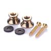 2pcs Guitar Pegs for Acoustic Electric Bass Ukulele Guitar Strap Buckle Button Lock Pins Metal End Locking Parts