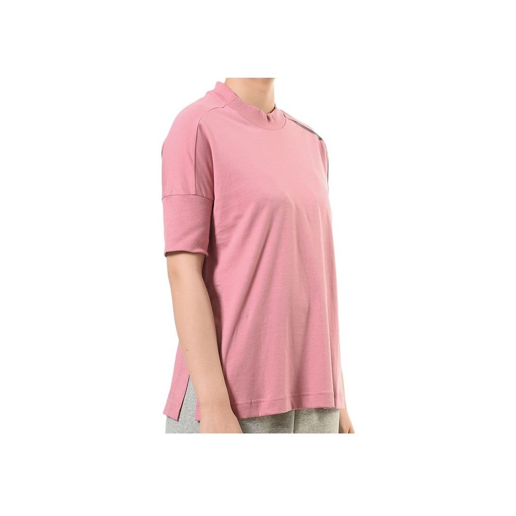 Adidas W Zne Tee Logo Print Round Neck Casual Sports Short Sleeve T-Shirt Women Tops Pink CZ2823