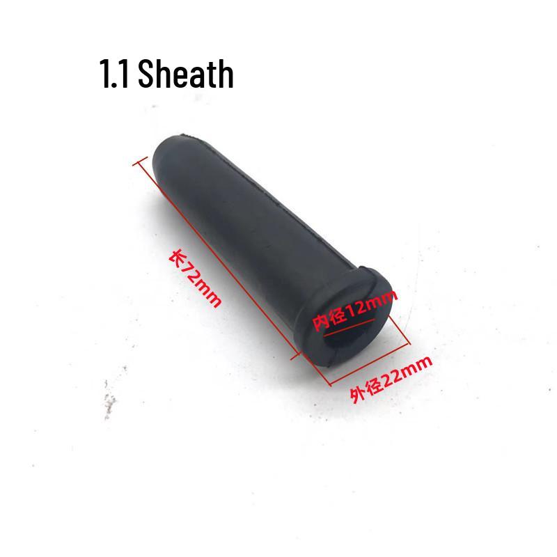 Waterproof Cable Seal Kit: Includes Copper Screws, Power Cord Sheath, and Glue Beads for Submersible Pump Accessories.