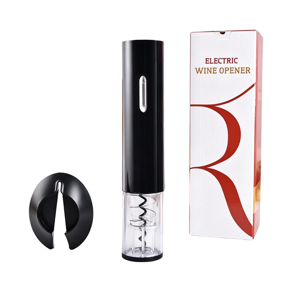 Electric Wine Opener Automatic Corkscrew Bottle Opener Plastic Wine Accessories Easy Use Battery Operated Wine Bottle Opener Set