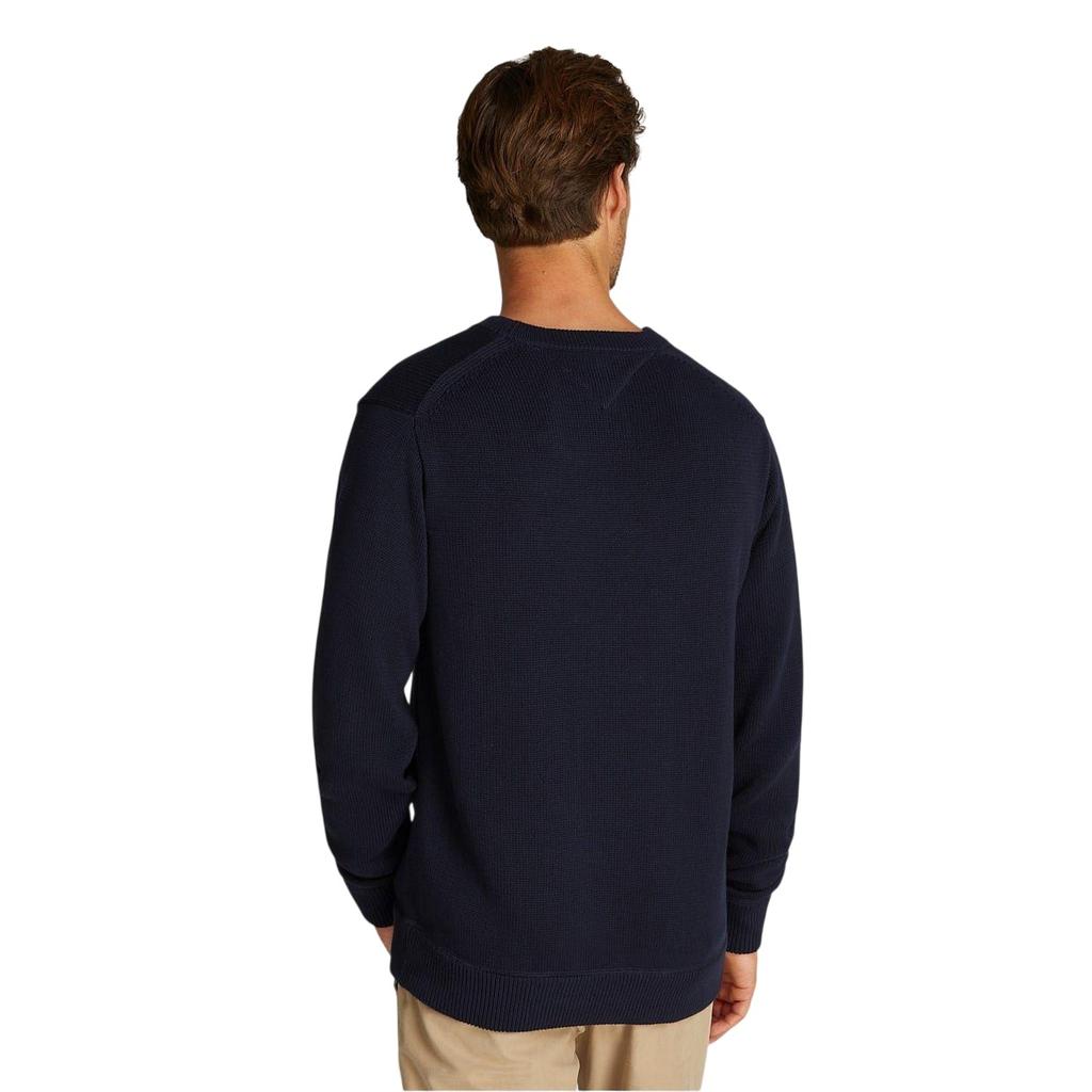 Tommy Hilfiger Mens Crew Neck Regular Long-Sleeved Jumper
