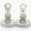 CHANEL COCO Mark Earring Silver plastic 5.8g Women Used
