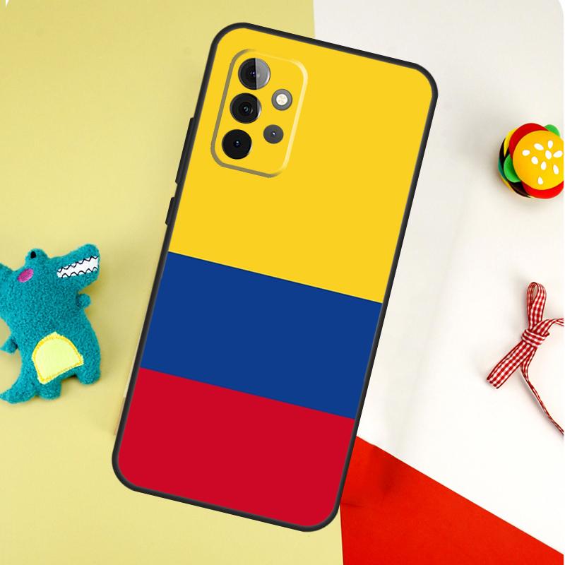 

Colombia Flag For Samsung Galaxy A05 A06 A16 A54 A34 A14 A55 A35 A15 A53 A33 A13 A22 A32 A52 Phone Case Samsung A54 5G