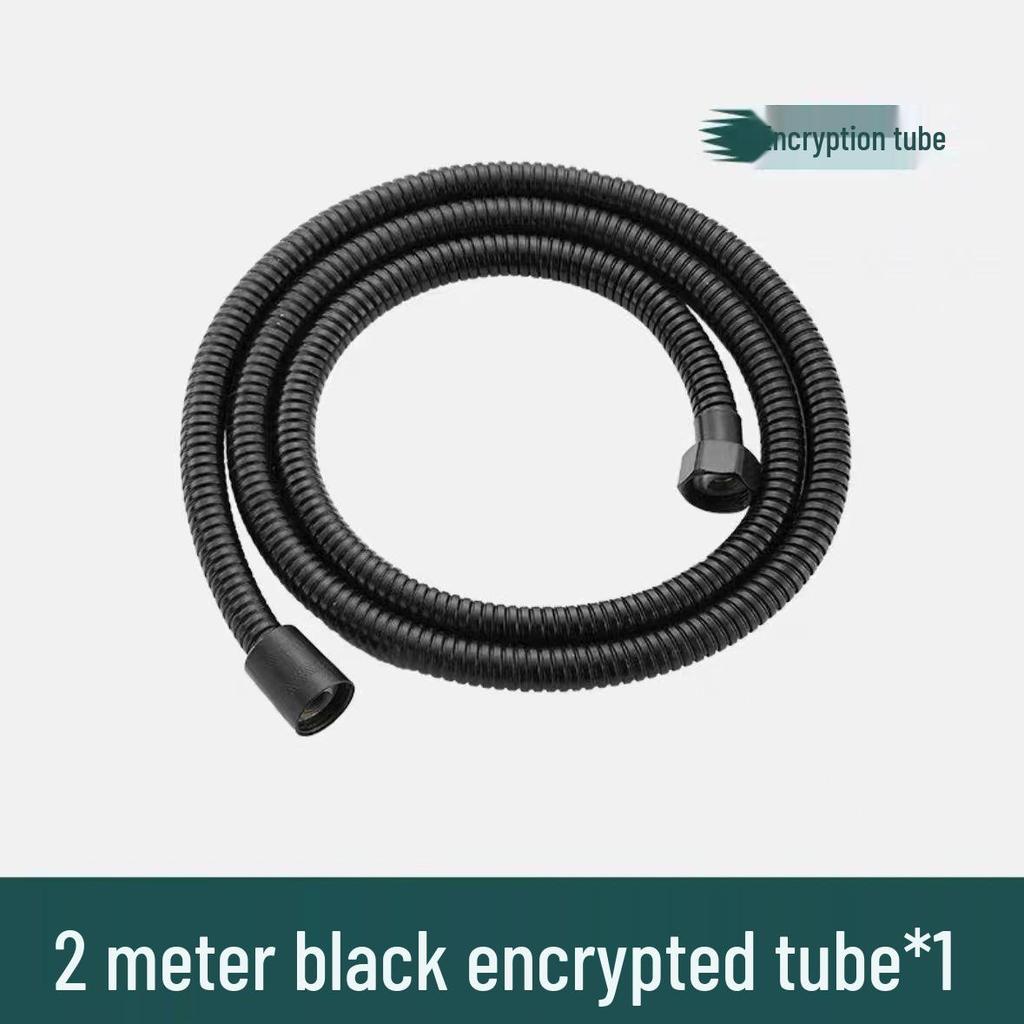 Stainless Steel Anti-Kink Explosion-Proof Shower Hose, Leak-Proof & Pressure-Resistant for Bathroom Use