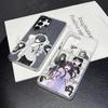 Kaoru Hana Wa Rin Saku Kaouruko Waguri Phone Case for Samsung S26 S25 S24 S23 S22 S21 FE Plus Ultra Black 2-in-1 Jelly Silicone