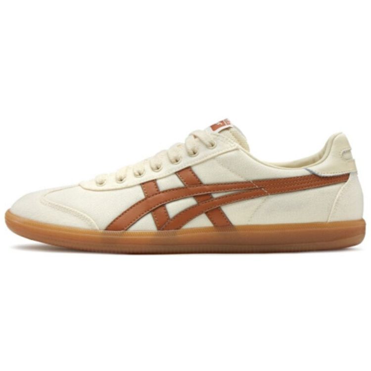 

Onitsuka Tiger Tokuten Cream Caramel Unisex Low Top Canvas Leather Retro Court Lifestyle Sneakers 1183A862-200 38
