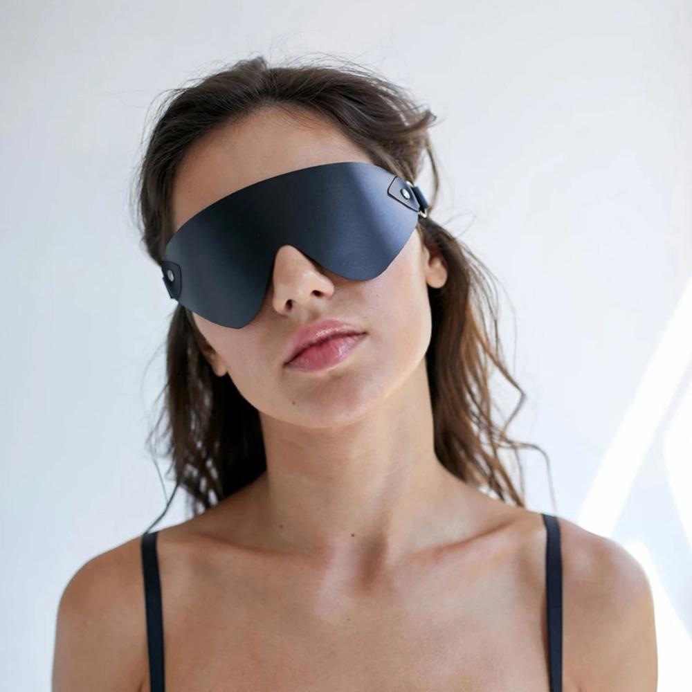 Harness PU Leather Adjustable Retro Party Eye Mask Decor Accessory For Vintage Theme Gathering Cos Look
