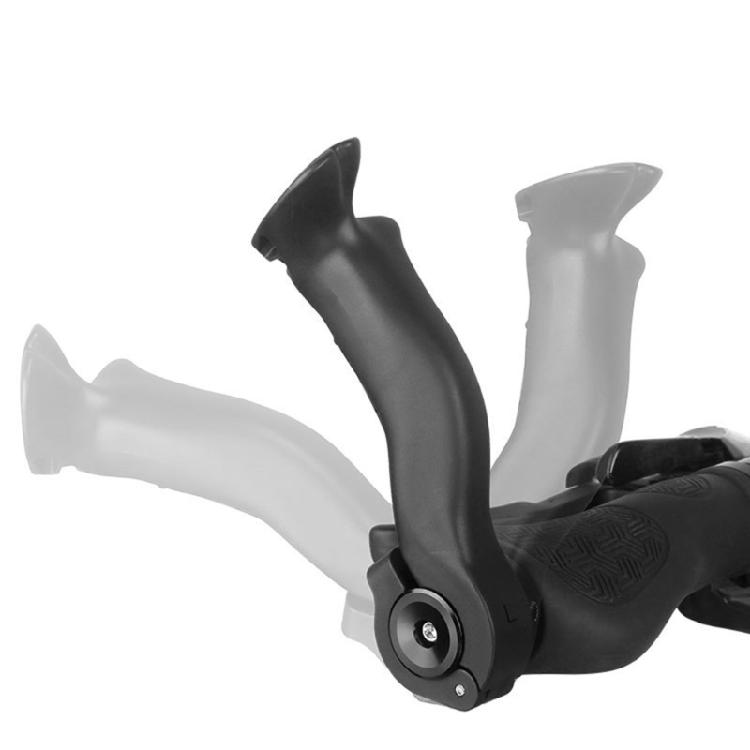 Mountain Bike Deputy Handle Replacement Horn Shape Adjustable Handlebar End Bicycles Extension Handlebar Enduring