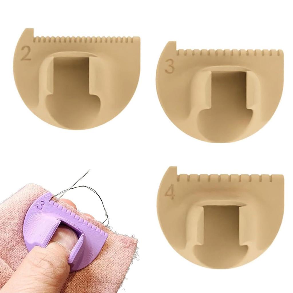 3Pcs Different Size Sewing Measure Set Sturdy Plastic Stitching Aid for Home Crafting