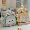 Cute Cartoon Kindergarten Cute Baby Backpack New Contrast Children's Spring Outing Mini Student Backpack.