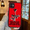 Rock D-Depeche Cool Mode Phone Case For IPhone 13 12 X XS MAX Pro Max 16 15 11 14 Pro Max Shockproof Matte Cover