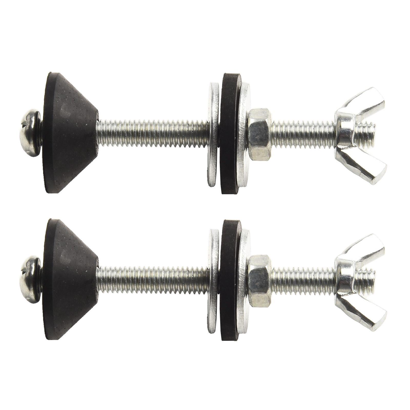 

Accessory Toilet Bolts Hardware Toilet Bolts White/Silver Stainless Steel