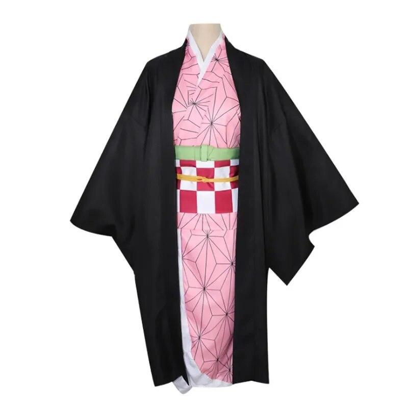 Anime Demon Slayer Kimetsu no Yaiba Cosplay Kostým Horké Nezuko Kamado Kimono Uniforma Halloweenské Oblečení