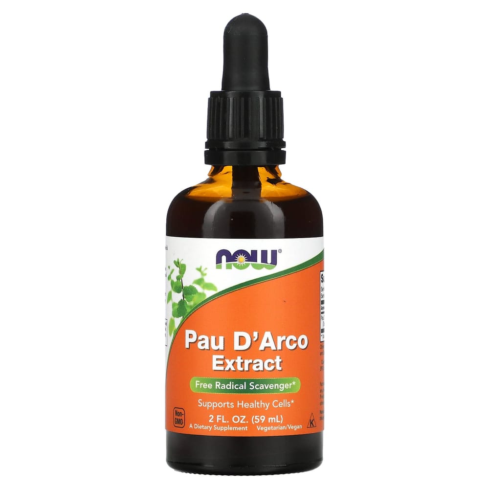 Now Foods Pau D'Arco Extract, 2 Fl Oz (60 Ml)