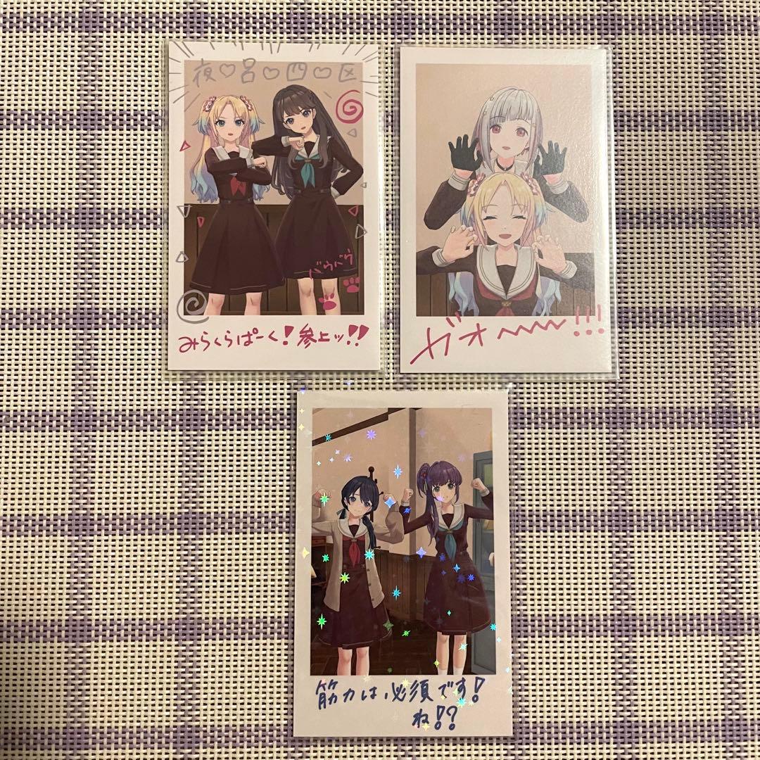 Lotus polaroid card