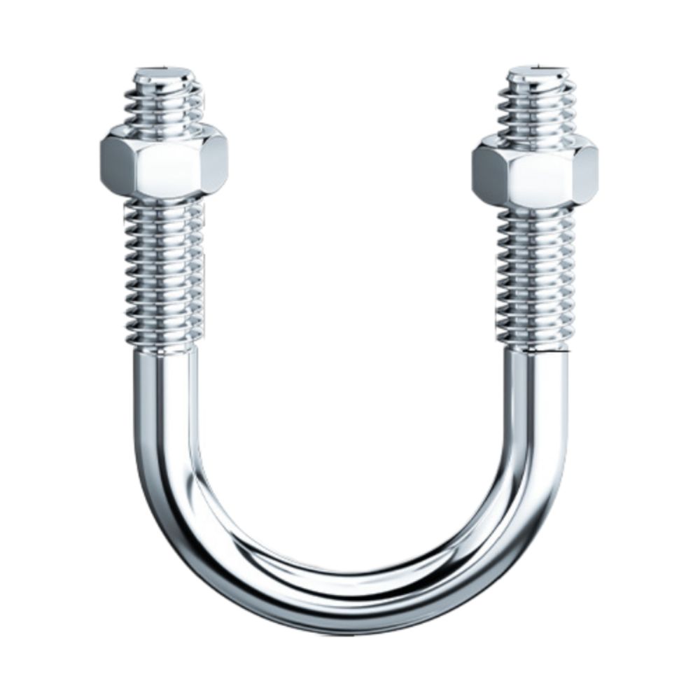 Multifunctional U-shaped Pipe Clamp with Screw Nut Fixed Clamp Pipes, Building Fasteners