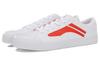 Li Ning Wave Slip Resistant Abrasion Resistant Low top Skateboard Shoes Men's White Orange AGCP163-3